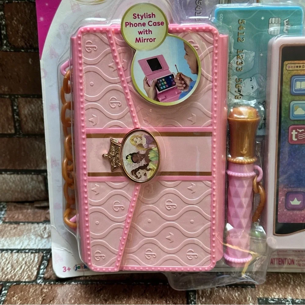 Disney Princess Style Play Phone & Stylish Clutch - Pink